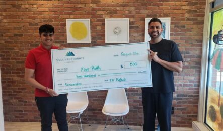 sullivan heights dental scholarship recipient Mani Batth